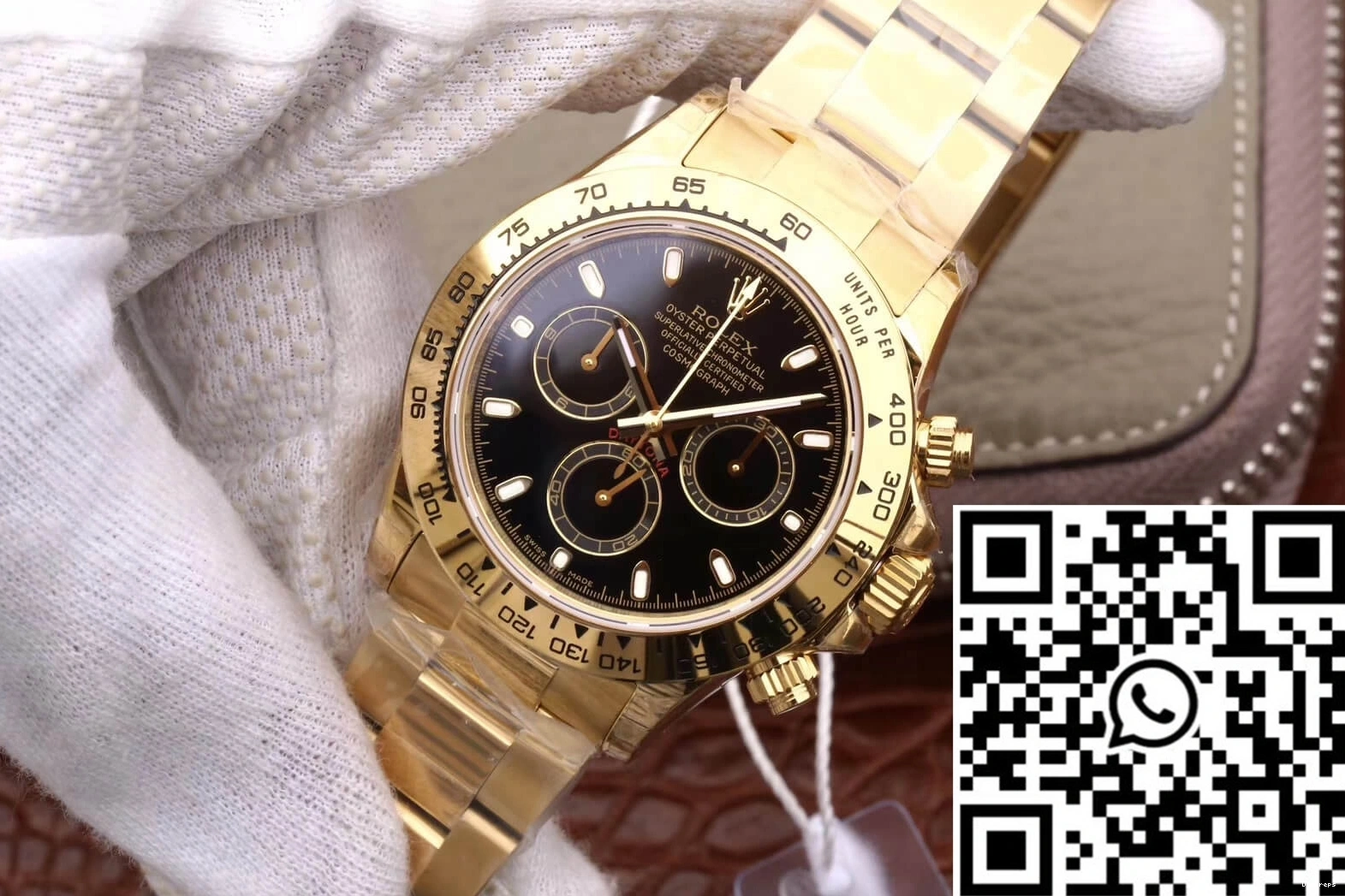 Dial Black Gold Factory M116508-0004 Rolex Daytona Cosmograph Yellow JH 0106